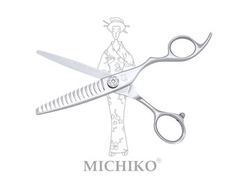 Authentic Japanese MICHIKO MAGIC T165 Hair Texturizer Shears Salon Scissors Barber Shears