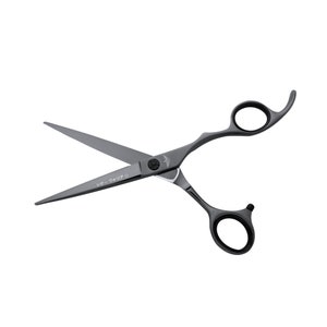 6.0&quot; Barber Shears: Black Convex Edge Hair Cutting Scissors