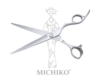 MICHIKO CAPTAIN Authentic Japanese Hair Cutting Scissors 5.5/6.0/6.5/7.0/7.5 Available Ergonomic Handle Barber Shears