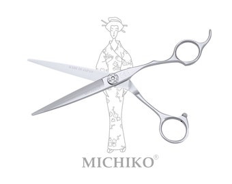 Crane Handle MICHIKO MIYAGI Authentic Japanese Hair Cutting Scissors Barber Shears 5.25/5.75/6.25/6.75 Available Free Holder Gift