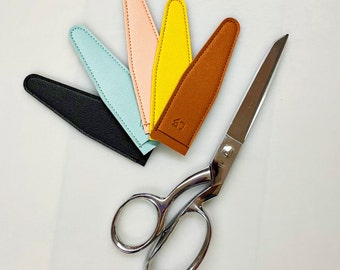 Colorful Scissor Sheath Fabric Scissor Case Tailor Scissors Safety Tip Cover Gift for Sewist (Scissors Not Included)