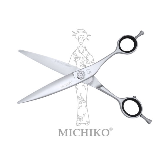 日本製 MICHIKO MEGANE 6.2インチ スライドカットヘアシザー