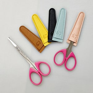 Colorful Scissor Sheath - Embroidery Scissor Safety Tip Cover - Small Scissor Case (Scissors not included)