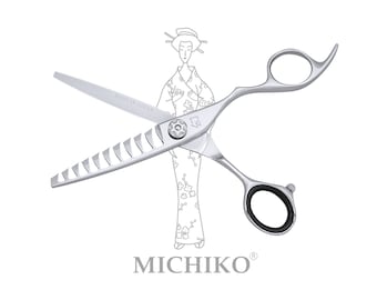 Authentic Japanese MICHIKO MAGIC T1010R Hair Texturizer Shears Salon Scissors Barber Shears