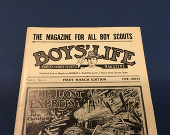 Boys Life Vol 1 No 1.  50th anniversary reprint