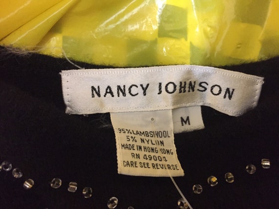 1980s nancy johnson, womans dress, size medium - image 5