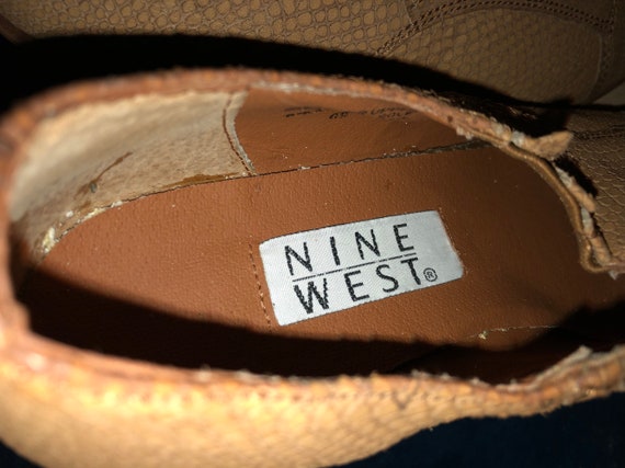 Nine west shoe size sale