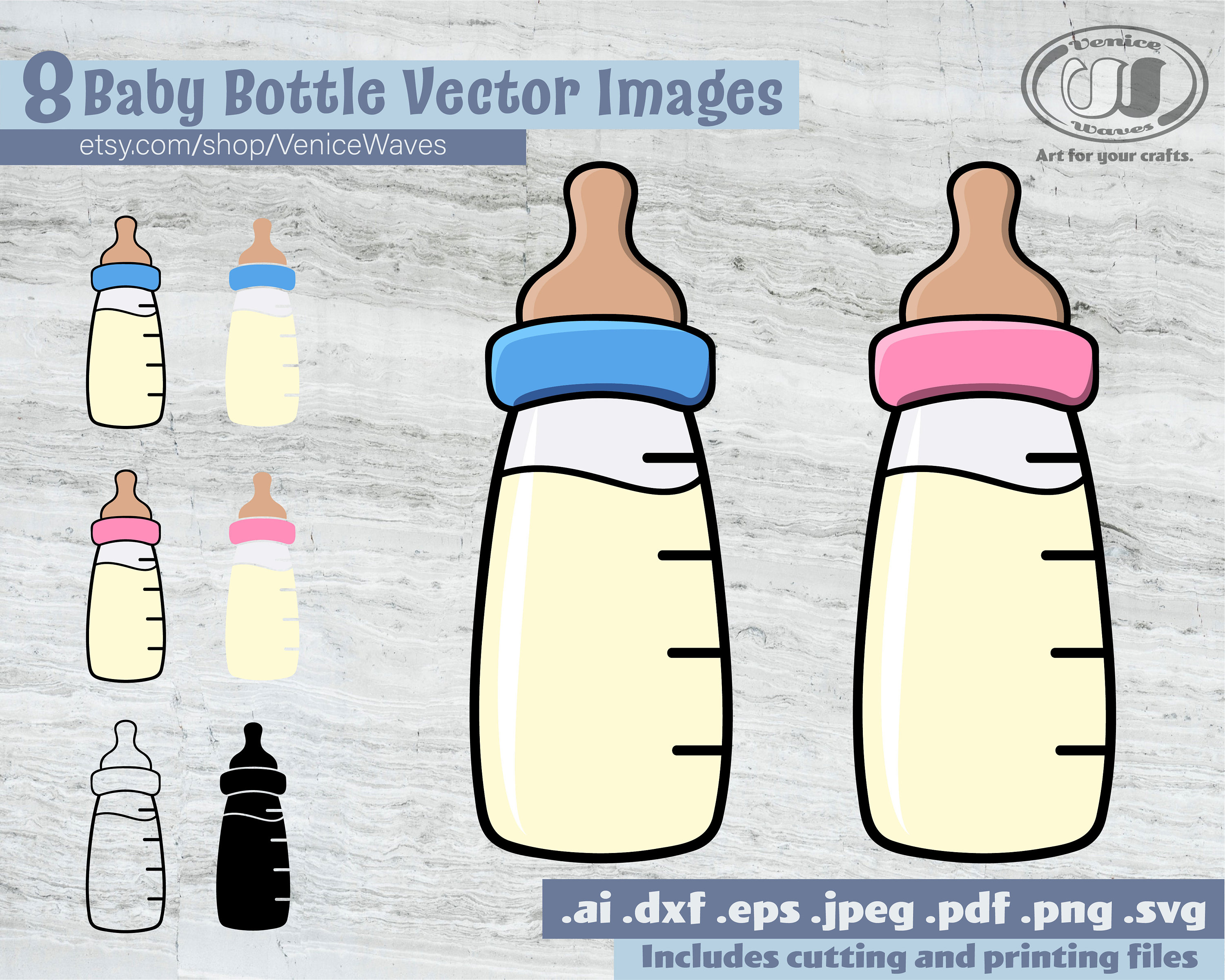 Download Baby Bottle Svg Baby Bottle Cut File Baby Bottle Clipart Etsy