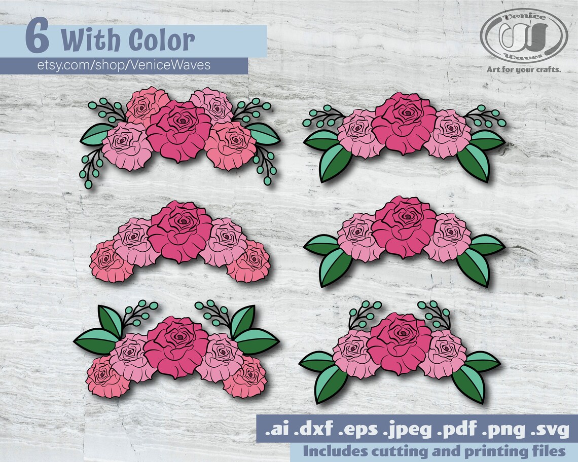 Free Free 97 Rose Flower Crown Svg SVG PNG EPS DXF File