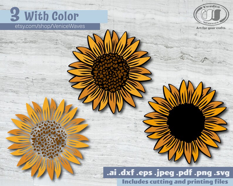 Free Free 56 Sunflower Svg Cut File SVG PNG EPS DXF File