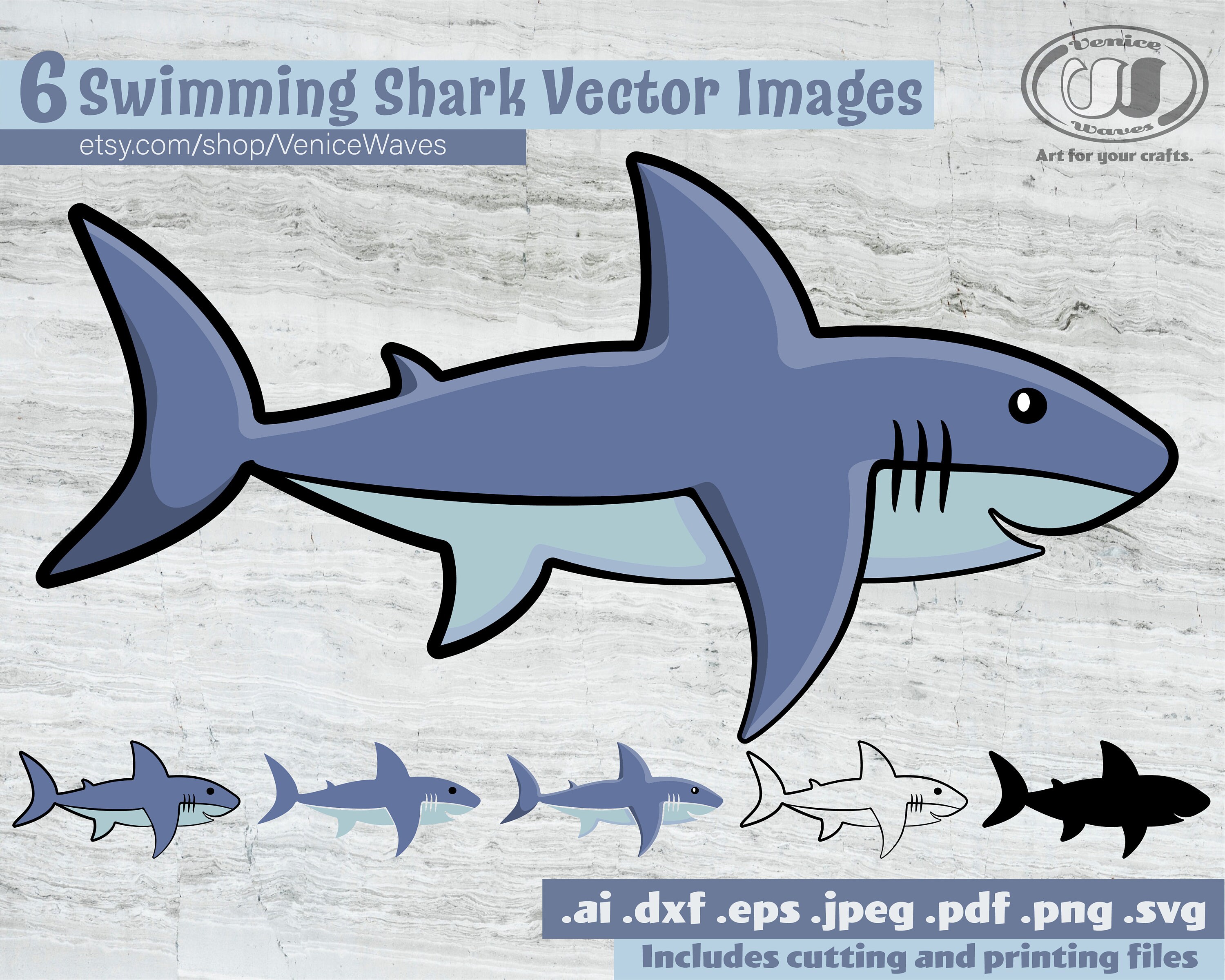 Free Free 142 Shark Swimming Svg SVG PNG EPS DXF File