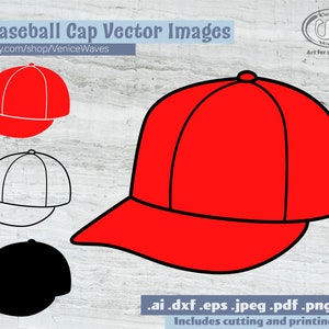 Baseball-Cap SVG, Baseball-Cap Cut Datei, Baseball Cap Clipart, Baseball-Cap PDF, Baseball-Cap Download, digitalen Download, sofort-Download