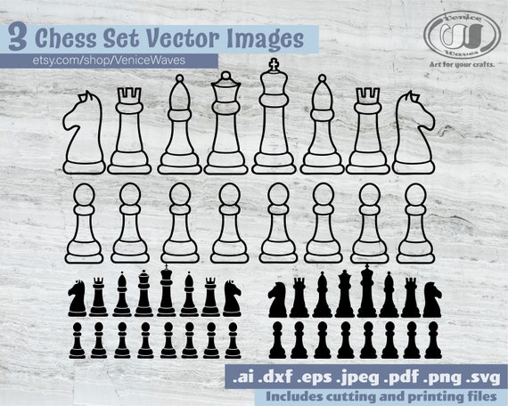 Chess Icons in SVG, PNG, AI to Download