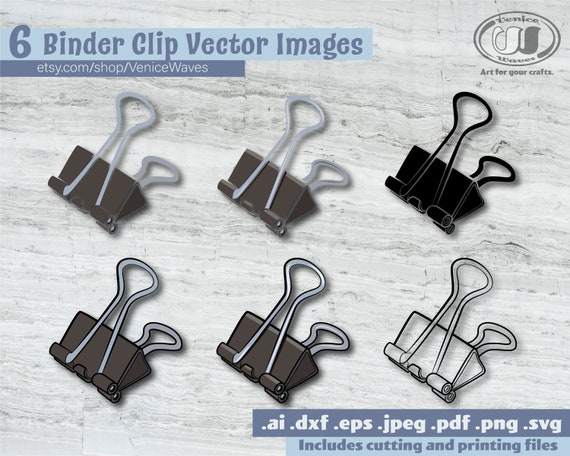 Download Binder Clip Svg Binder Clip Cut File Binder Clip Clipart Etsy