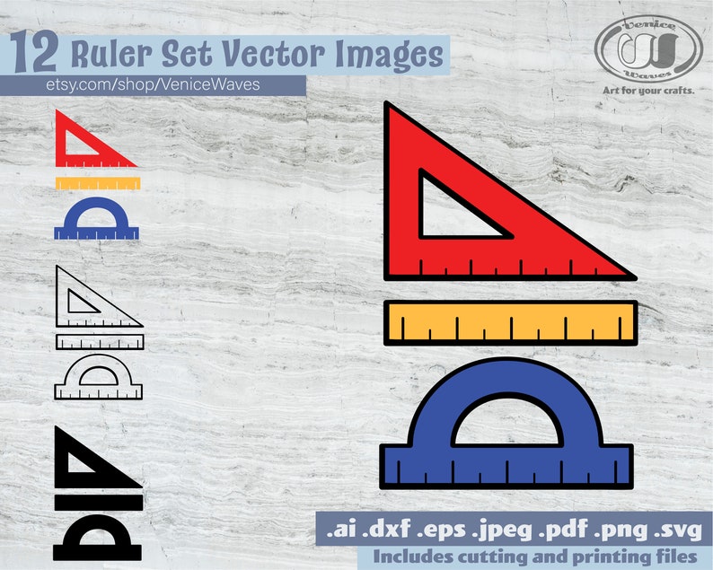 Ruler SVG, Ruler Cut File, Ruler Clipart, Ruler PDF, Ruler Download ...