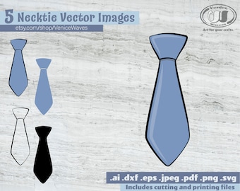 Necktie SVG, Necktie Cut File, Necktie Clipart, Necktie PDF, Necktie Download, Digital Download, Instant Download, Cricut Files