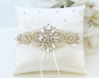 Wedding Ring Pillow Ring Bearer Pillow Wedding Pillow Etsy