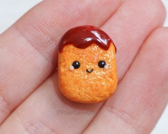 chicken nugget croc charm