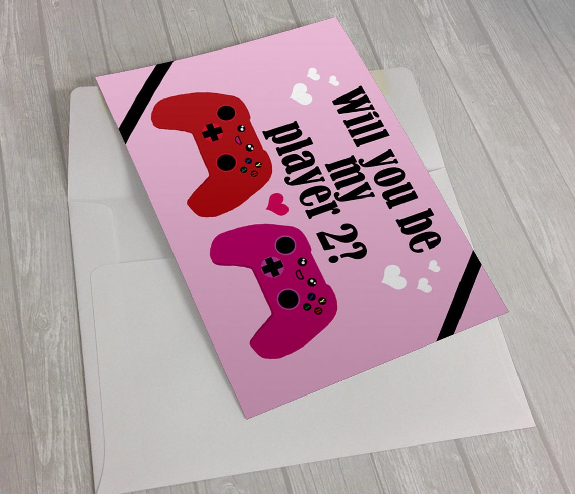 Video game heart containers: 19 printable valentines for valentine’s Gaming Valentines card Digital cards Printable Valentines | Etsy