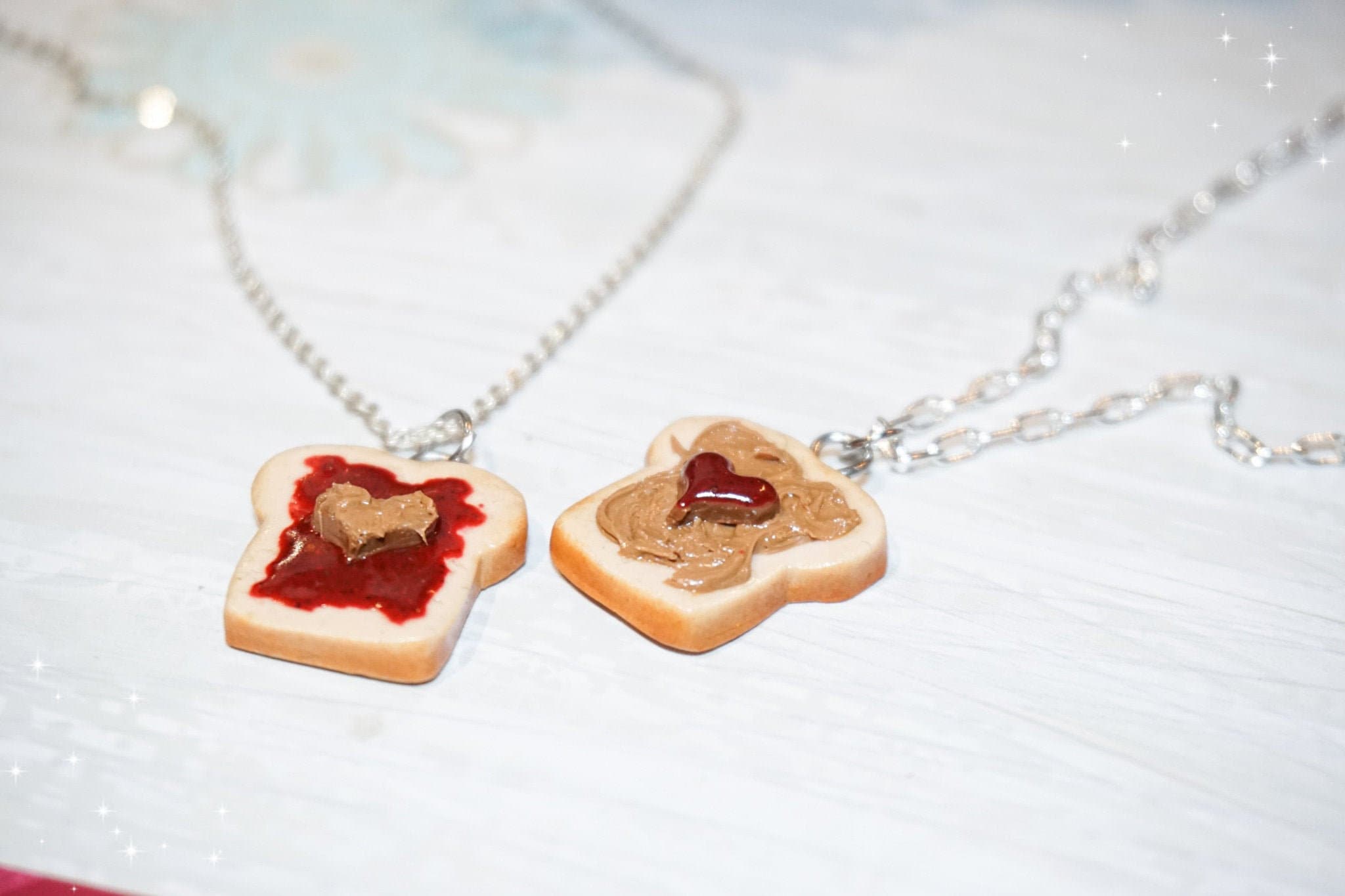 Peanut butter deals jelly necklace