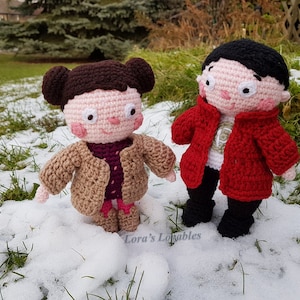 PDF- PATRÓN de crochet Puck y Missy