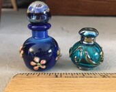 Handmade Mini Perfume Bottles or Hollow Vessels, Mother s Day, CaronnaBeardBeads, Amphora, Bottles, Small, Lampwork Blown