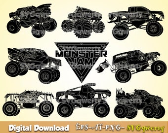 Free Free 300 Grave Digger Monster Truck Svg Free SVG PNG EPS DXF File
