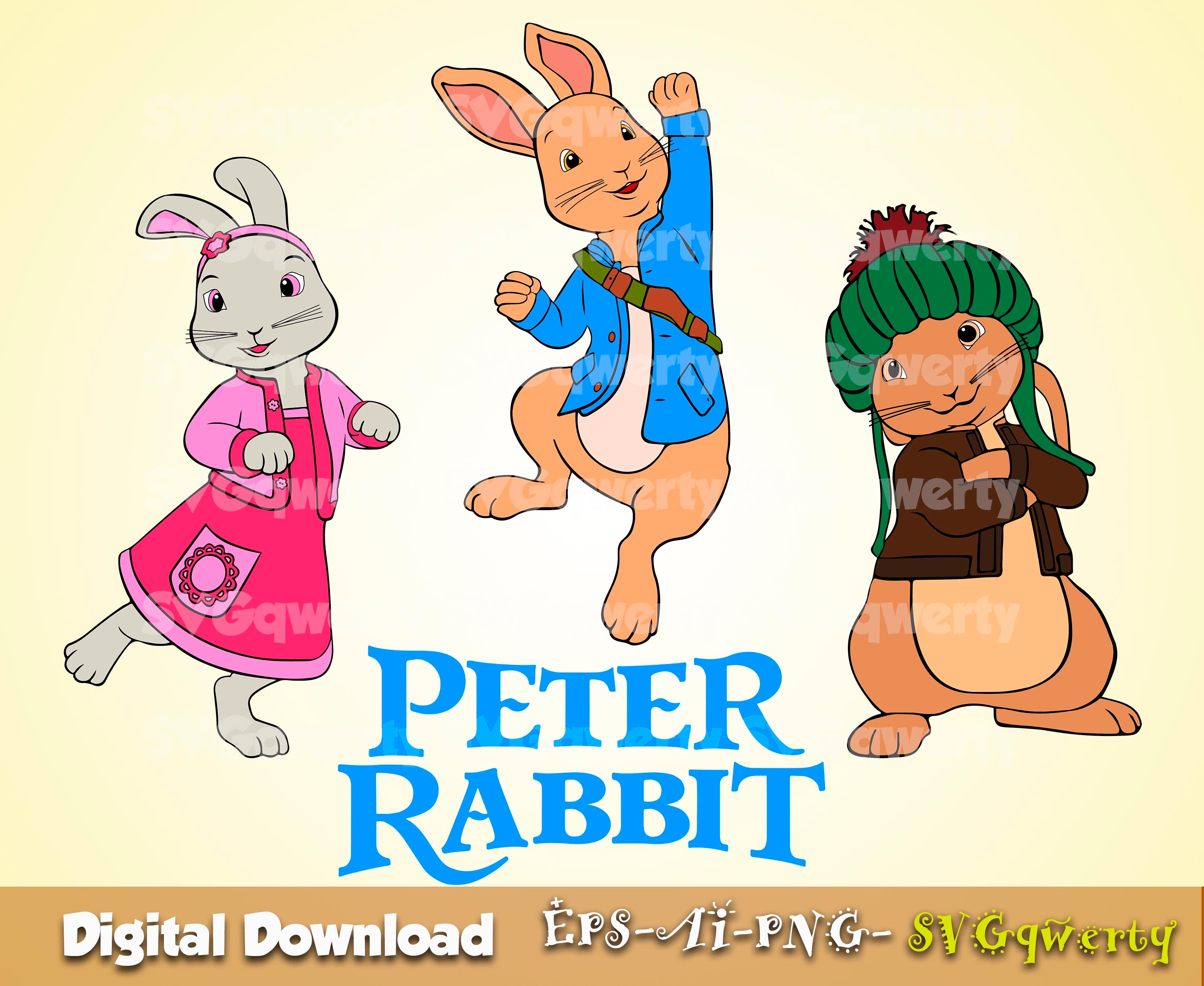 Peter Rabbit svg Peter Rabbit clipart Peter Rabbit