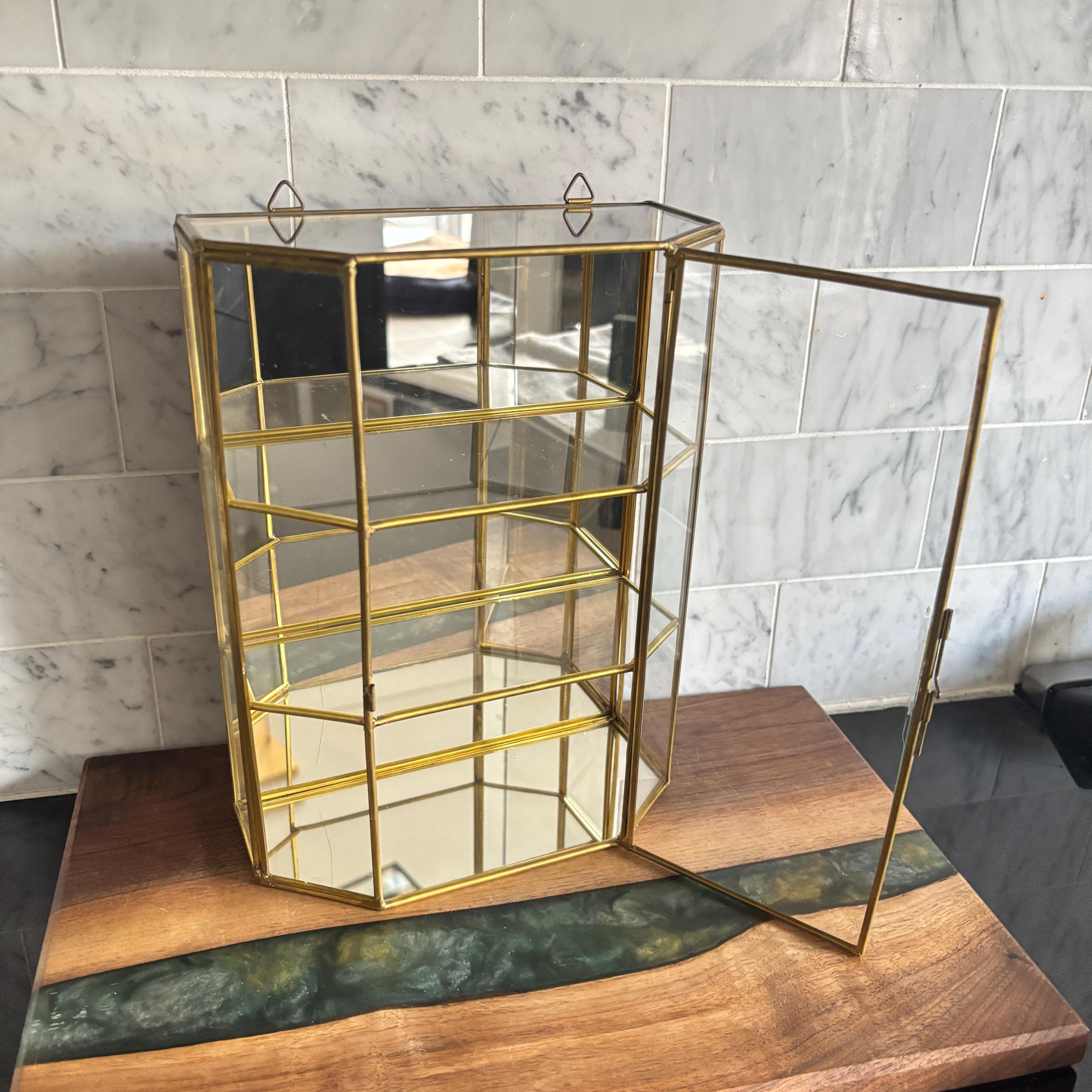 Vintage Glass Shelf - Etsy Canada