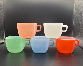Glasbake Square Mugs - Etsy