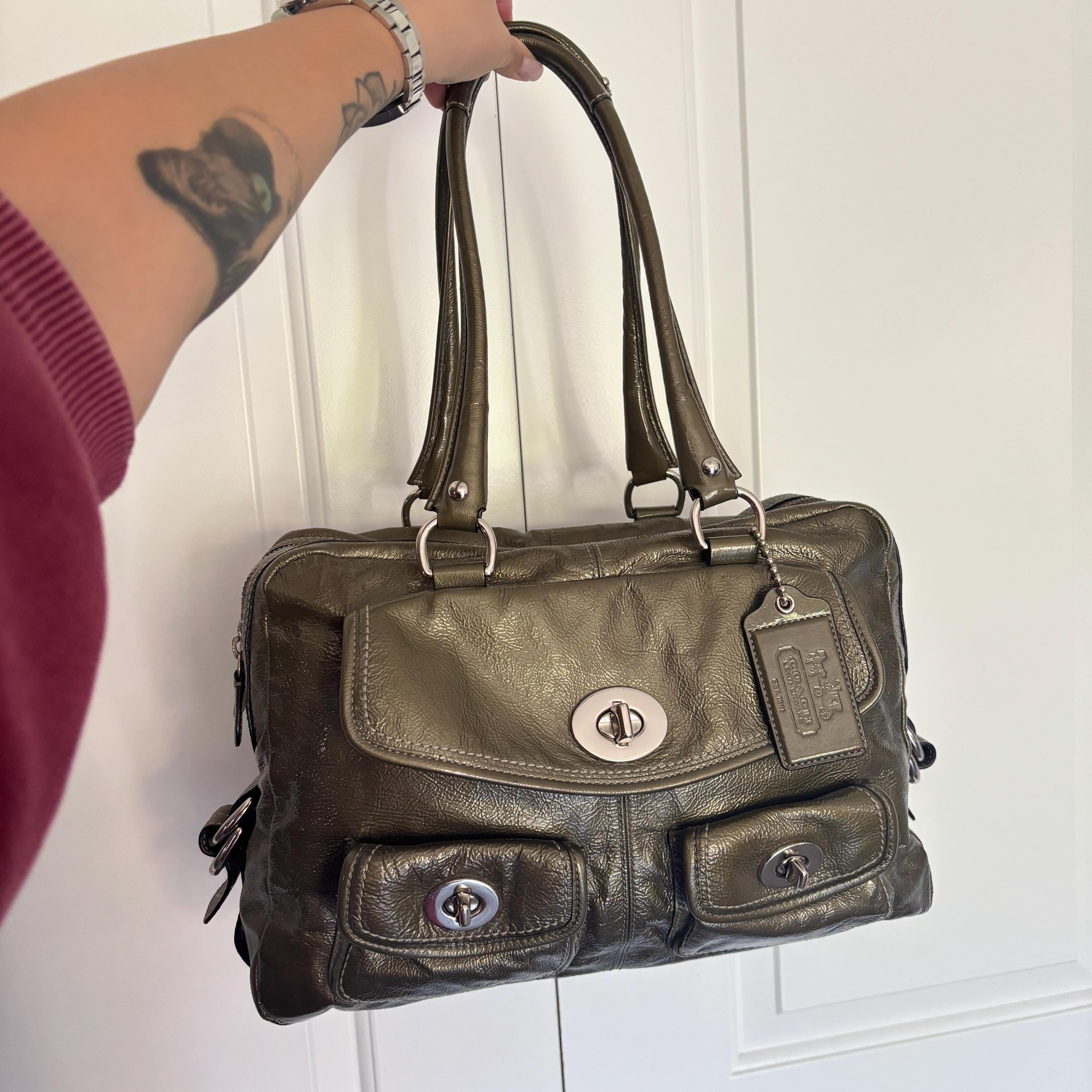 Vintage Y2K COACH Limited Edition Archive Peyton Legacy Patent