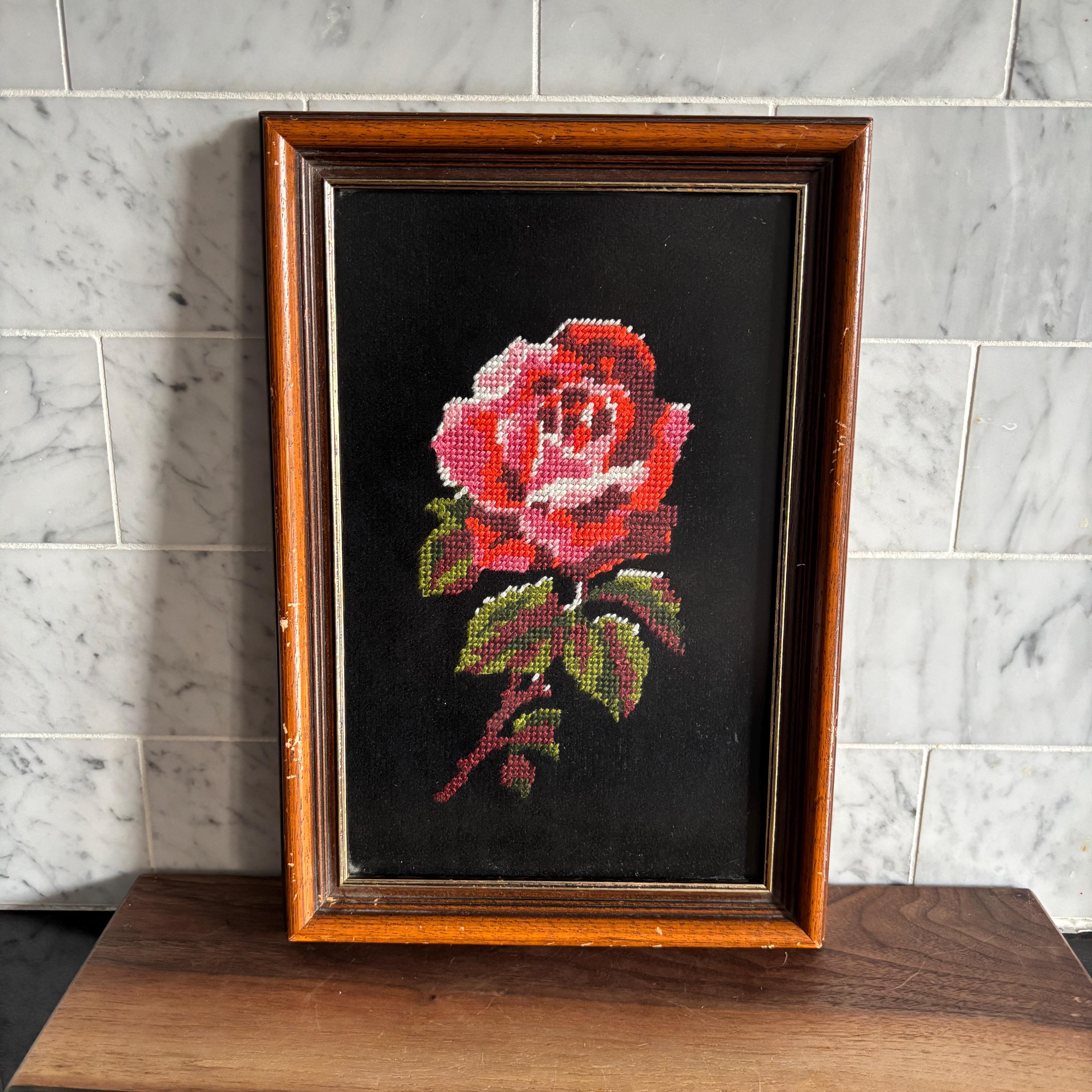 ヨーロッパアート　額縁セット　NEEDLEPOINT Vintage petit point framed products for sale | eBay