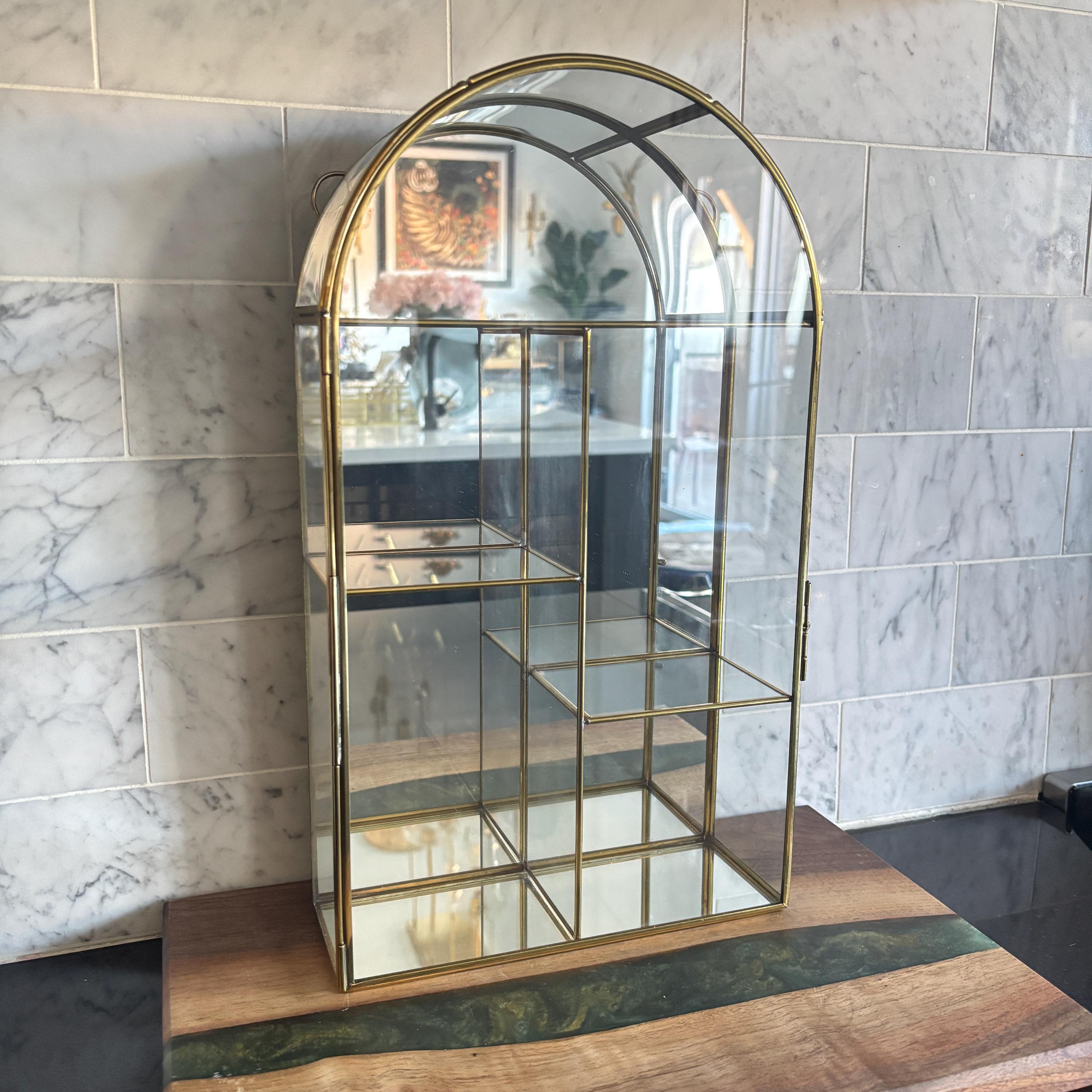 Vintage Glass Shelf - Etsy