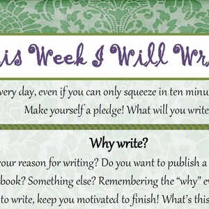 Your Writing Contract