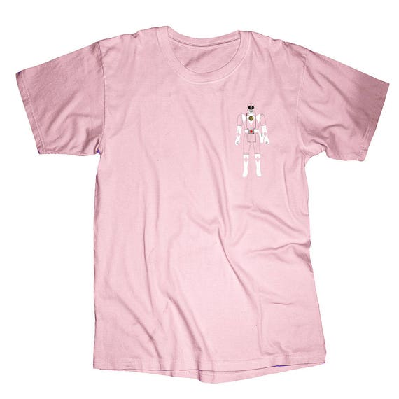 pink ranger t shirt