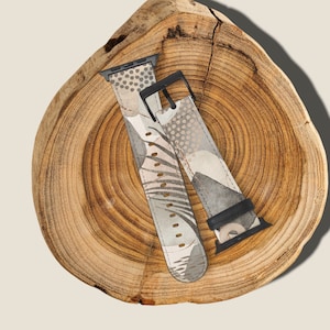 Pale Abstract Shapes Apple Watch Band Series 3 4 5 6 7 8 9 10 11 SE Ultra 38mm 40mm 41mm 42mm 44mm 45mm 46mm 49mm