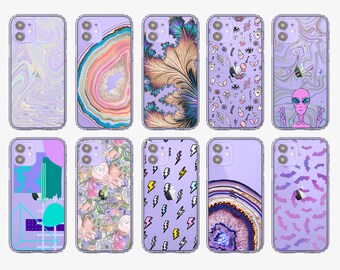 Purple Iphone Case Etsy