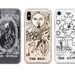 The World Sun Star Tarot Card Phone Case For iPhone 14 Plus 13 Pro Max 12 Mini  7 8 SE 2022 X XR Case Galaxy S22 Cover The Urban Flair 