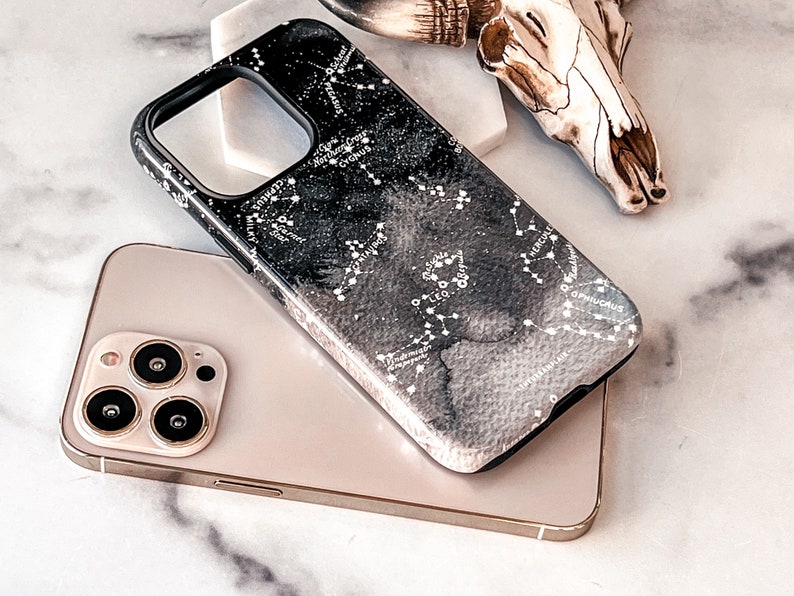 Aesthetic Zodiac Constellations Phone Case For iPhone 15 14 13 Pro 12 Mini 11 XR XS Max 7 8 SE Galaxy S24 S23 Pixel 8 Pro Astrology Design image 7