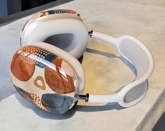 Funda para AirPods Max 2 con formas abstractas / Funda protectora para AirPods Max / Funda protectora para AirPods Max 2 con un diseño estético moderno