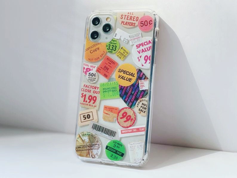 Stickers for clear iphone case Clearance