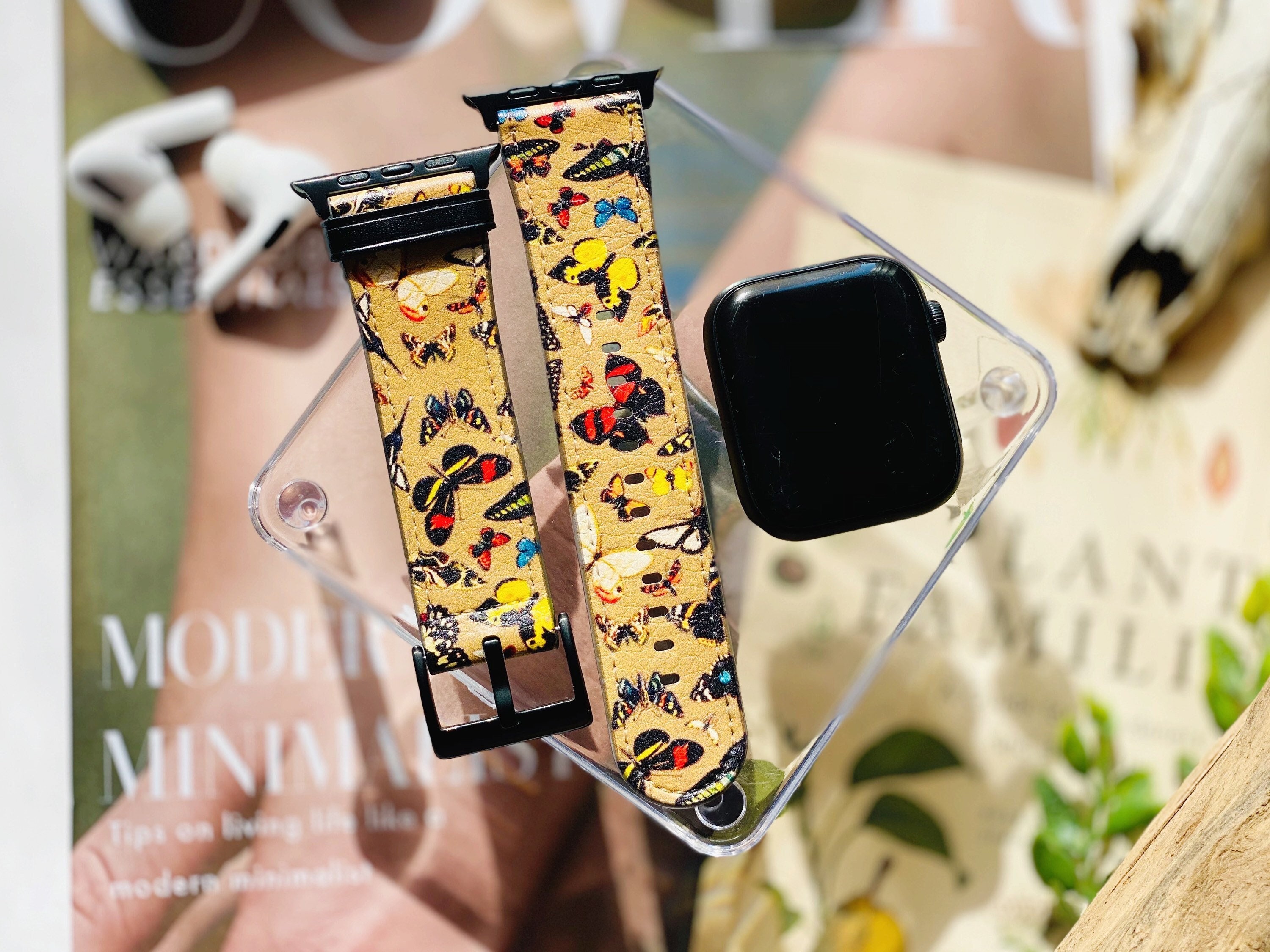 louis vuitton designer apple watch bands 40mm for women