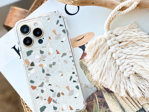 Terrazzo Phone Case for iPhone 16 15 Magsafe 14 13 12 Mini Pro Max
