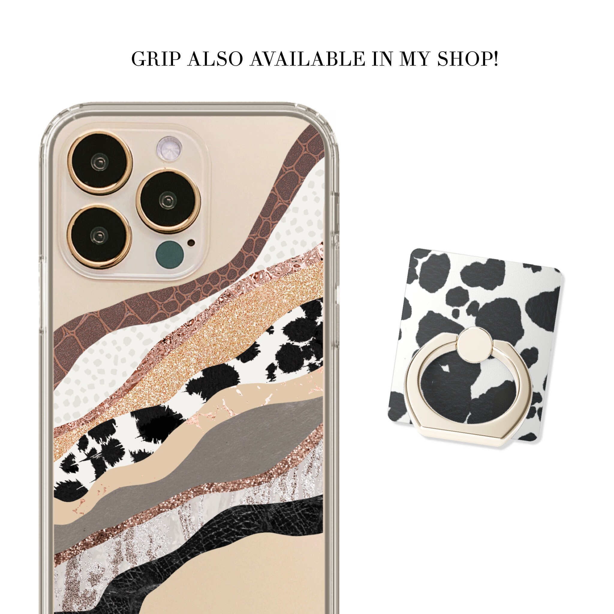 Abstract Clear Case With Cow Print For Iphone 12 Mini Xr 7 8 Etsy Abstract Clear Case With Cow Print For Iphone 12 Mini Xr 7 8 Etsy