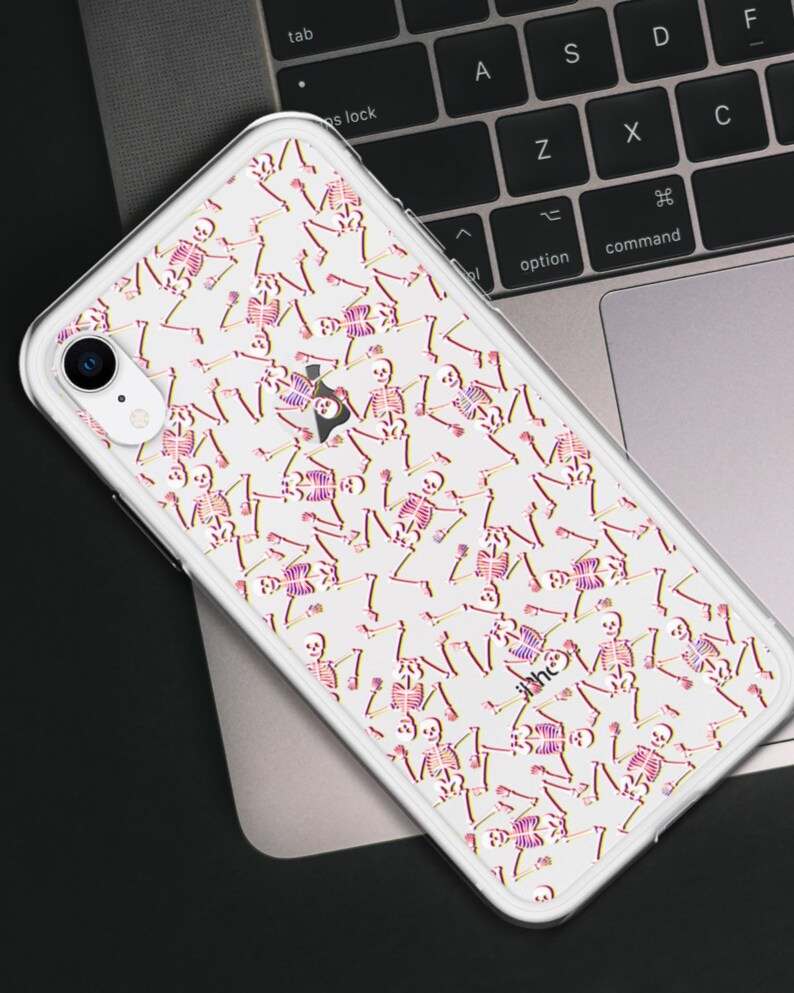 pink clear iphone 11 case