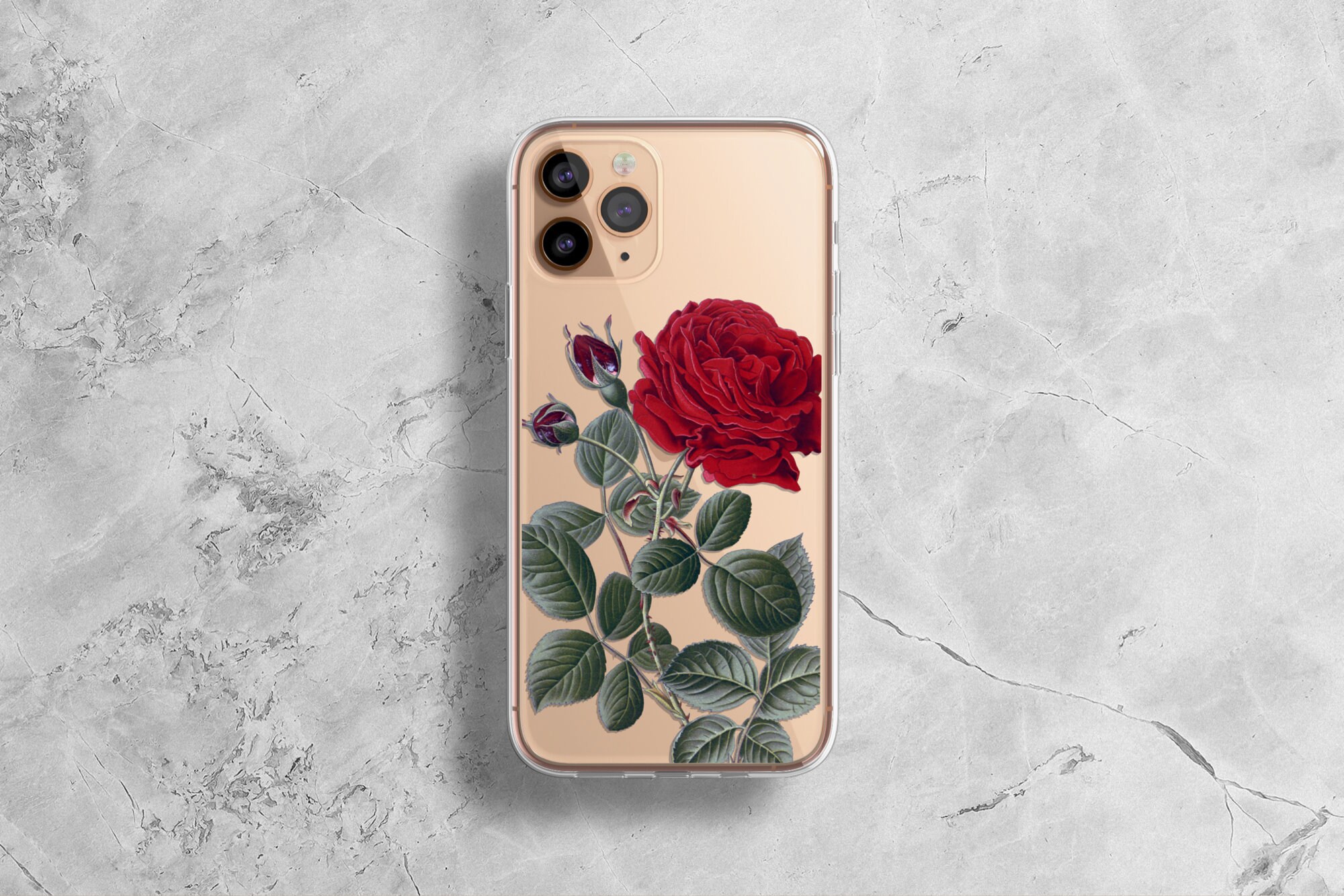 Rose phone case deals