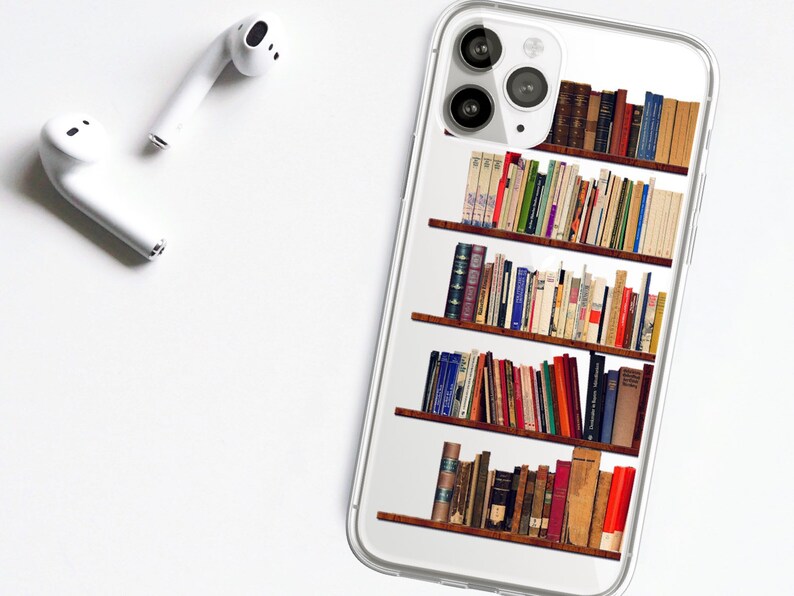 Book Shelf Phone Case For iPhone 12 11 Pro 7 8 Plus X 10 XR XS Etsy