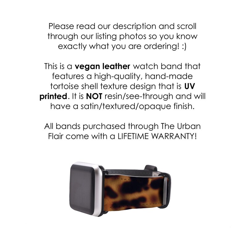 Tortoise Shell Texture Print Apple Watch Band Fashion Iwatch - Etsy