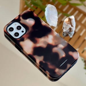 Tortoise Shell Print Phone Case For iPhone 16e 15 Pro Max 14 13 12 Mini Pro Max XR XS Max 7 8 Plus SE 2020 Galaxy S25 Google Pixel 9 8 Pro
