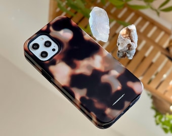 Tortoise Shell Print Phone Case For iPhone 17 16e 15 Pro Max 14 13 Mini Pro Max 7 8 SE 2020 Galaxy S26 S25 Google Pixel 9 8 Pro